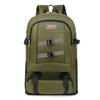 Mochila de viagem de grande capacidade para montanhismo, mochila escalável para esportes ao ar livre, mochila de tecido Oxford para aprendizado