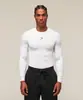 Calça Legging Esportiva Fitness Academia Manga Longa Masculina Casual Respirável Secagem Rápida Manga Curta Gola Redonda Estilo Outono Camiseta Outdoor
