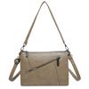 Bolsa de Ombro Transversal Casual Feminina Fashion em Couro Macio com Acabamento de Luxo para o Dia a Dia