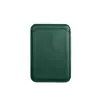 Para iPhone 12 Magsafe magnético PU bolsa móvil para teléfono tarjeta Apple 12 Mini Universal bolsa para tarjetas funda de cuero
