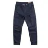 Pantalones de trabajo retro estilo americano para hombre, primavera/otoño, modernos, versátiles, corte holgado, pierna recta, multibolsillos, informales, largos