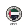 Insígnia de metal com bandeira dos Emirados Árabes Unidos transfronteiriça acessórios de vestuário presentes adesivos para celular fabricantes de origem atacado personalização