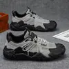 Zapatos de Hombre Papá Primavera y Otoño Malla Transpirable Zapatos de Senderismo Hombre Antideslizantes Resistentes al Desgaste Zapatos de Senderismo para Exteriores Zapatos Deportivos Casuales