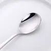 Conjunto de Talheres de Aço Inoxidável 410 Transfronteiriço, Colher de Sopa Infantil Criativa, Faca de Bife Doméstica, Colher de Café, Colher de Mexer