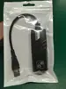 Venta al por mayor de fábrica tarjeta de red gigabit USB3.0 a RJ45 sin controlador alta velocidad convertidor de red de banda cable de red USB