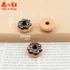 Funda para Teléfono de Resina de Donas Dulces DIY Accesorios de Pegamento de Crema Joyería de Resina Decoraciones de Goteo de Aceite Accesorios para el Cabello Llavero