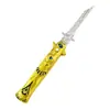 Juego Anime Ojos Sano 22cm Cuchillo de Rebote Molde Aleación de Zinc Artesanías Juguete Decoración No Cortante