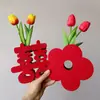 Arreglos Florales de Boda para Sala de Estar, Dormitorio, Mesita de Noche, Flores Artificiales, Jarrones de Mesa para Habitación de Boda, Decoración para la Mesa de Firma