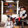 Nuevas Decoraciones de Halloween Adornos Planos de Madera para Colgar en la Pared Atmósfera Festiva Suministros para Fiestas Decoración del Hogar