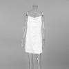 2026 Verano Estilo Europeo y Americano Bata de Noche con Ribete de Encaje Seda Artificial Ropa de Casa Sexy de Seda Helada para Mujer Transfronterizo