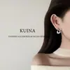 Brincos Geométricos Full Diamond de Luxo Leve Estilo Francês, Brincos Elegantes com um Toque Moderno de Alto Padrão, Joias de Orelha Exquisitas Estilo Coreano Atacado