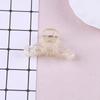 Pinza de Garra Simple Personalizada para Mujer, Accesorio Transparente para el Cabello para Recogidos, Accesorio de Pasador Versátil, Pinza para Raíz del Cabello
