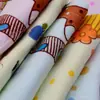 Atacado de fábrica musselina dupla estampada toalha quadrada pequena de bebê toalha colmeia infantil toalha de bebê para jardim de infância