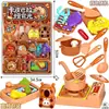 Envío Gratis Paquete Grande Nuevo Fiesta de Cumpleaños Postre Cortar Diversión Fruta Supermercado Juguetes Niñas Juego de Imitación Juguetes