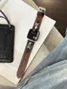 Correa de Cuero con Calavera de Acero Inoxidable Adecuada para Apple Watch iWatch 12ª Generación 11/10Ultrase