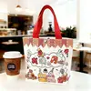 Bolsa de Lona Portátil Engrosada Bolsa Tote Personalizada con Logo Bolsa de Regalo para Jardín de Infancia Bolsa de Regalo de Cumpleaños para Niños Estudiante