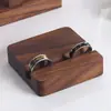 Soporte de Madera de Nogal para Joyería Almacenamiento Soporte para Pendientes Colgador para Collares Soporte de Exhibición para Pulseras Soporte para Anillos Accesorios