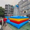 Muro de Escalada Inflable Grande con Esteras de Seguridad para Uso Comercial