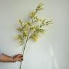 Flor de Plástico de Simulação Huang Ying Cao Salão Cerimonial de Casamento Fileira de Flores no Teto Decoração Alta de Liderança de Estrada Flor Artificial Decoração de Hotel