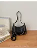 Bolso de Mano de Alta Gama con Textura, Estilo Europeo y Americano de Nicho para Mujer, Bolso Cruzado Vintage Acolchado con Cadena, Bolso Hobo de Hombro Único, Moderno y Elegante