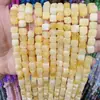 Comercio Exterior Ágata de Colores Accesorios para Joyería DIY Ágata Rayada Semiacabada Piedra Natural Cubo de Azúcar Joyería
