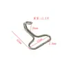 Gancho para Almofada de Assento de Carro Galvanizado, Gancho de Metal Triangular para Fitas, Corda de Tensão Forte com Gancho de Metal, Gancho de Tensão para Sofá