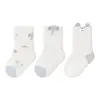 Calcetines para Bebé 2026 Verano Delgados Transpirables Tipo Malla a Algodón Infantil Sin Costuras Calcetines de Dibujos Animados para Niños y Niñas