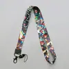 Cordón para Teléfono Móvil Lindo Dibujo Animado Colgante para Colgar en el Cuello Trenzado Plano Ancho con Soporte para Tarjeta Insignia Transferencia de Calor Marvel