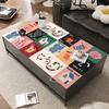 Mesa de Centro de Desenho Animado Tapete de Mesa Impermeável e à Prova de Óleo Toalha de Mesa Não Lavável Tapete de Proteção de Mesa Anti-queimadura Luxo Leve Alta Qualidade Tapete de Mesa de Jantar