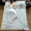 Saco de dormir S100 Clase A para Hotel Anti-Suciedad Juego de Cuatro Piezas de Algodón Puro para Viaje Juego de Sábana y Funda de Edredón para Viaje de Negocios