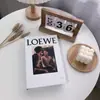 Ornamento de Livro para Simulação Padrão Moderno Inglês Simples Estilo Ins Quarto Hotel Estudo Café Decoração de Livro Falso Livro