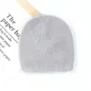 Gorro de Punto de Piel de Conejo Peludo para Mujer, Venta Directa de Fábrica, Cálido Versátil para Otoño e Invierno, Moda Transfronteriza, Versátil Cálido Europeo y Americano