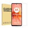 Película templada HD para Moto G04, película protectora de vidrio templado con pegamento completo y serigrafía de doble resistencia para Moto G04