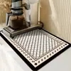Alfombrilla Absorbente para Cafetera Cocina Platos Bar Alfombrilla de Drenaje Taza de Agua Esterilla Secadora Encimera Alfombrilla Aislante sin Lavado