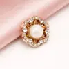 Botón Metálico Xiangfeng Abrigo de Mujer Cortavientos Botón Decorativo Redondo Suéter Suéter de Punto Botón de Aleación Cosido a Mano