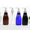 Botella cónica de 200 ml con bomba de clip, botella para envasar agua de champú, botella con bomba de presión de 200 ml, botella con pico de pato, botella para limpiador facial
