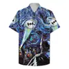 2022 nueva camisa de manga corta para hombre de verano para figura moda personalizada moda 3D digital vacaciones estampada al por mayor