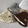 Gorros para Hombre y Mujer en Invierno, Forrados de Polar, Gorros de Punto Engrosados y Cálidos, Protección para los Oídos para Exteriores, Gorros de Lana para Ciclismo Callejero en Frío