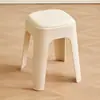Taburete Cuadrado Suave Acolchado con Esponja de Alta Elasticidad, Antideslizante y Protector de Suelo, Adecuado para Uso Doméstico en Sala de Estar, Comedor, Mesa de Café; Taburete de repuesto resistente y apilable