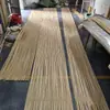 Tiras de bambú hechas a mano, balsas de bambú, tejido de bambú, tiras de bambú, decoraciones de bambú para bodas, paisajismo, arreglos florales, diseños de techos de tiras de bambú.