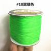 Venta al por mayor de productos genuinos de la marca Taiwán Lisi n.°. Hilo de jade de 72 colores, hilo trenzado hecho a mano, cuerda roja, hilo de nudo chino.