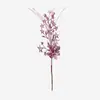 Decorações de Natal, Buquê de Galhos Flor Estrela Cortada Simulada com Pó Dourado, Acessórios para Árvore de Natal de Festa