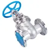 Válvula Gaveta Flangeada de Aço Inoxidável 304 Z41W-16P Haste Ascendente Vedação Dura Manual Interruptor Outros Água