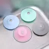 Ralo de chão em forma de pires de silicone selado anti-odor tipo pressão para cozinha, filtro de pia de plástico pop-up anti-entupimento para banheiro
