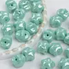 Ding Yi Estrellas de Colores Luna Fría Cuentas de Resina Acrílica Galvanizada con Agujero Pasante Cuentas Sueltas Accesorios para Cadena de Teléfono DIY