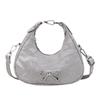 Bolso de Hombro Simple con Lazo para Mujer 2025 Nuevo Primavera Elegante Moda Bolso de Hombro Bolso para Viajar