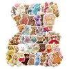 50/100 Peças de Adesivos Kawaii Animais Fofos Graffiti para Crianças Adesivos DIY Adesivos de Decoração para Copo de Água Skate