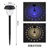 Luces Solares Populares para Césped Transfronterizas, Luces Impermeables para Jardín al Aire Libre, Luces LED de Suelo para Decoración de Paisaje de Jardín, Personalizables
