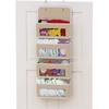 Caja de almacenamiento de ropa interior para colgar en la pared al por mayor cuna de bebé bolsa colgante para juguetes infantiles puerta de muñeca bolsa colgante de almacenamiento para el hogar