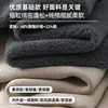 Pantalones de Chándal de Forro Polar 360g, Cómodos y Amigables con la Piel, Pantalones Casuales Cálidos, Pantalones de Pierna Recta Sueltos a la Moda, Estilo Jogger, Venta Directa del Fabricante